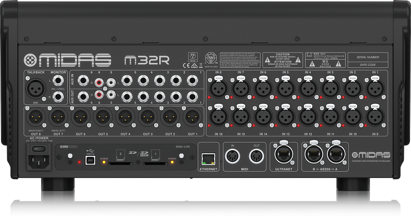 Фото Цифровой микшер MIDAS M32R LIVE