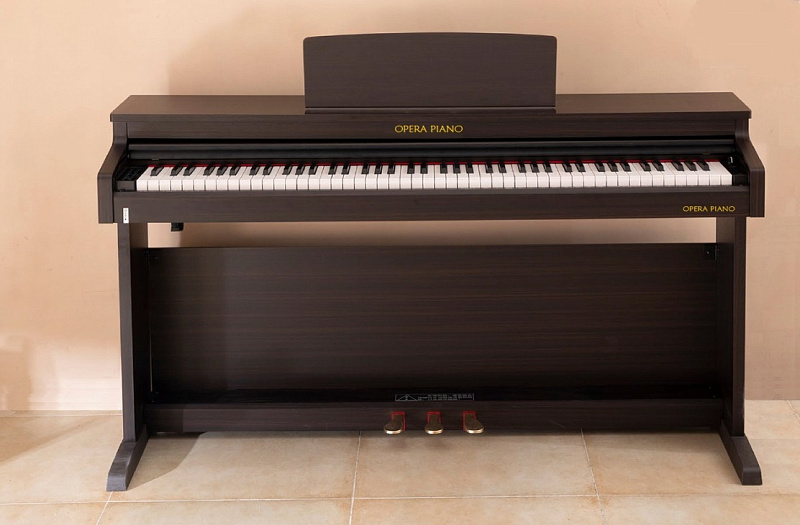 Фото Цифровое пианино OPERA PIANO DP145 коричневое