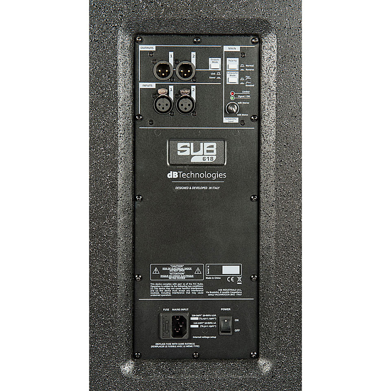 Фото Активный сабвуфер dB Technologies SUB618