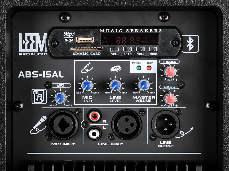 Фото Активная акустическая система Leem ABS-15AL