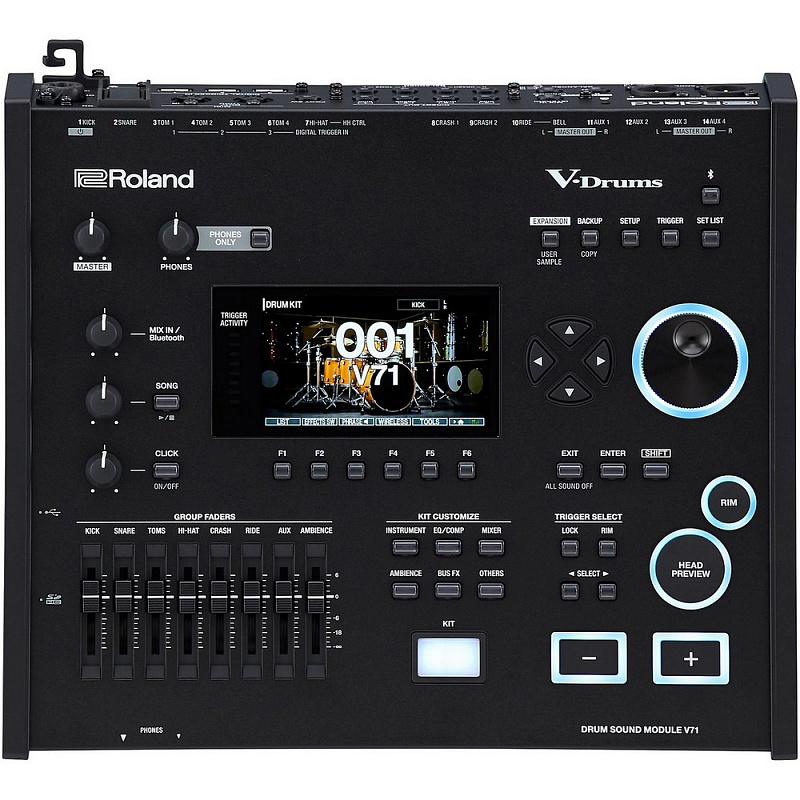 Фото Электронная ударная установка Roland TD713 + KD-12 + MDS-GND2