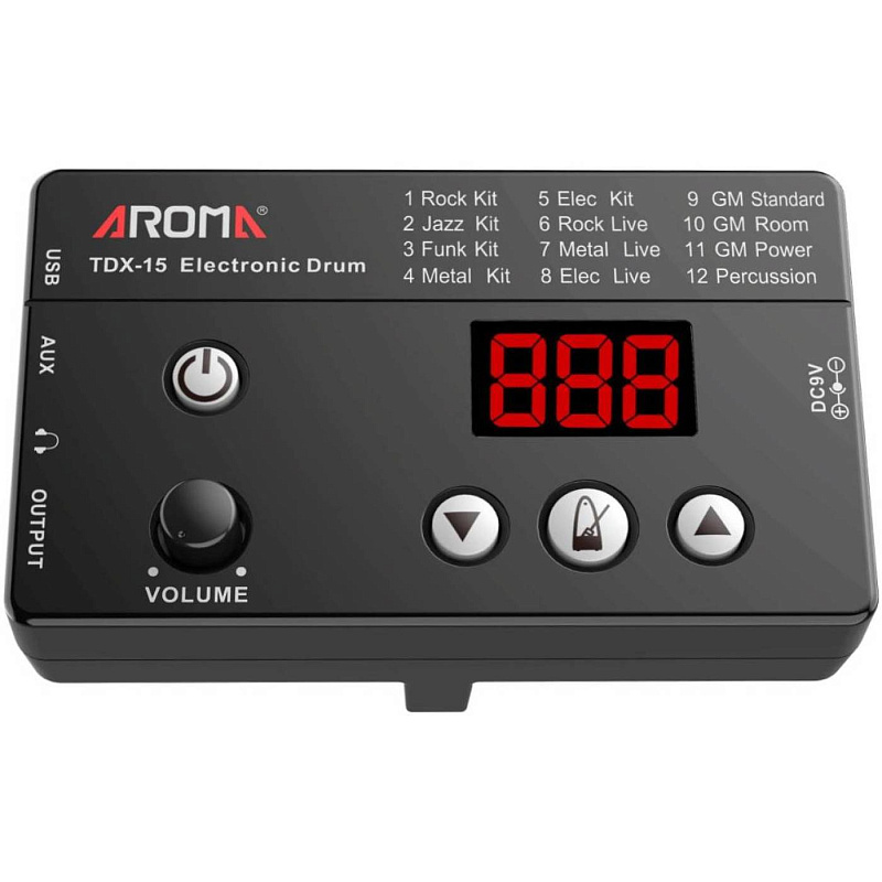 Фото Электронная ударная установка AROMA TDX-15 S