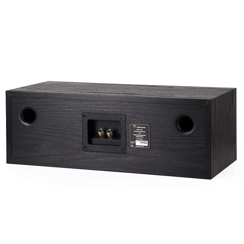 Фото Центральный громкоговоритель Radiotehnika Alfa 1.03 Black Ash