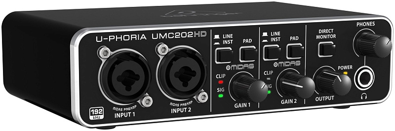 Фото Behringer UMC202HD