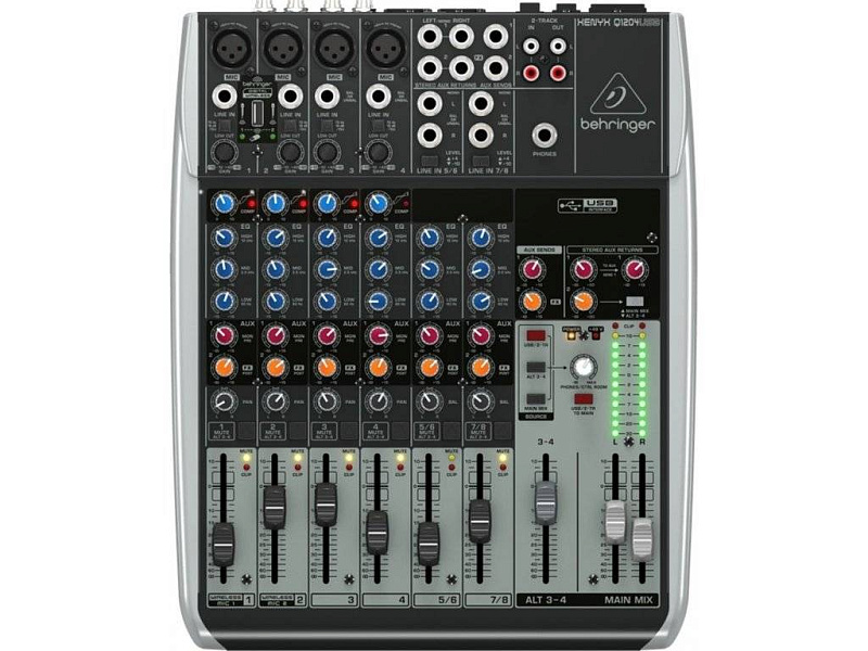 Фото Микшерный пульт Behringer Q1204USB