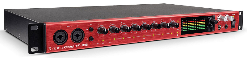 Фото Интерфейс FOCUSRITE Clarett+ 8Pre