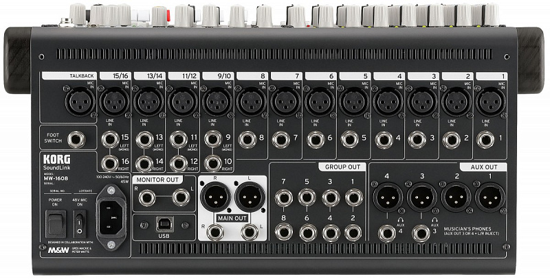 Фото Микшерный пульт Korg MW-1608