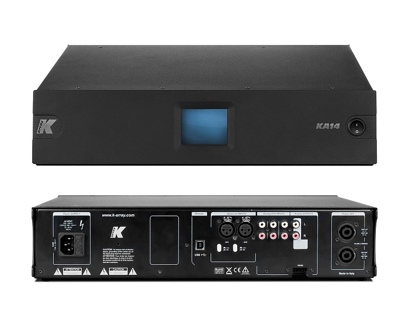 Фото Усилитель мощности класса D с DSP K-ARRAY KA14
