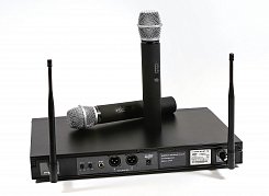 Радиосистема с двумя ручными микрофонами KARSECT KRU8/KST1U