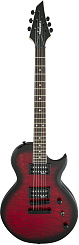 JACKSON JS Series Monarkh SC JS22, Rosewood Fingerboard, Quilt Maple Top, Transparent Red Burst