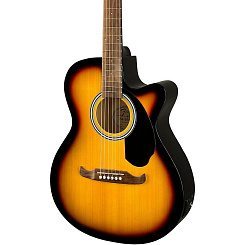 Электроакустическая гитара FENDER FA-135CE Concert Sunburst