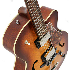 Godin 039289 5th Avenue CW Kingpin II HB Cognac Burst