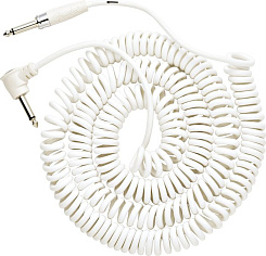 VOX Vintage Coiled Cable VCC-90WH гитарный кабель, белый