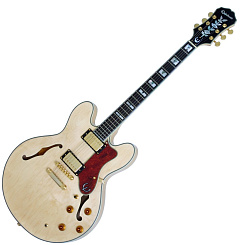 EPIPHONE SHERATON II NATURAL GOLD HARDWARE электрогитара