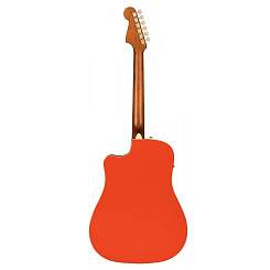 FENDER LTD ED Redondo Player Fiesta Red, Gold Hardware 