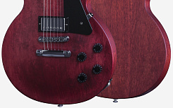 GIBSON LP Studio Faded 2016 T Worn Cherry электрогитара, цвет - вишневый, фурнитура - хром