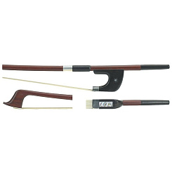 Смычок для контрабаса, 8-гранная трость GEWA Double Bass Bow Brazil Wood Student German 3/4