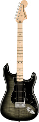 Электрогитара FENDER SQUIER Affinity 2021 Stratocaster FMT HSS MN Black Burst