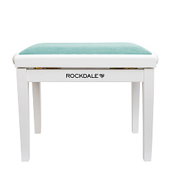 Банкетка для пианиста ROCKDALE RHAPSODY 131 SV WHITE GREEN