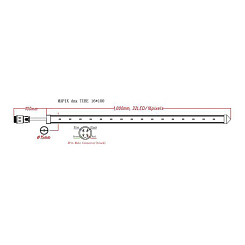 Комплект STAGE4 MAPIX dmx TUBE 16*100 для создания светодиодного графического потолка и 3D пиксельных эффектов