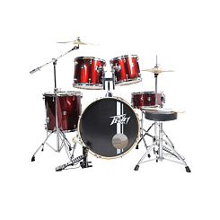 Peavey PV 5PC Drum Set - Wine Red