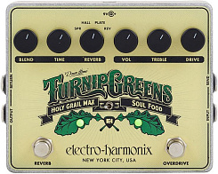 Electro-Harmonix TURNIP GREENS  педаль-мультиэффект Soul Food + Holy Grail Max