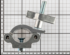 Струбцина крепежная Laudio 223P150-SM10YN, 38-51 мм, М10