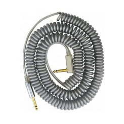 VOX Vintage Coiled Cable VCC-90SL гитарный кабель, серебристый