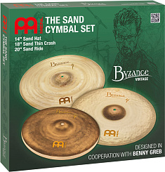 Meinl BV-141820SA Byzance Vintage Sand Cymbal Set