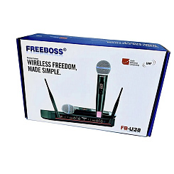 Вокальная радиосистема двойная FREEBOSS FB-U38