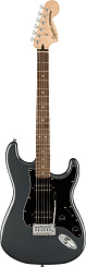 Электрогитара FENDER SQUIER Affinity 2021 HH LRL Charcoal Frost Metallic