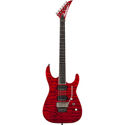 Электрогитара JACKSON SOLOIST PRO SERIES SL2Q TRANSPARENT RED