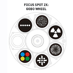 Вращающаяся голова ADJ Focus Spot 2X