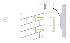 Настенное крепление K-ARRAY K-WALL2L  