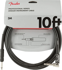 Кабель FENDER 10' ANGLE INST CABLE Black