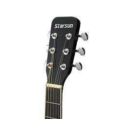 Акустическая гитара STARSUN DG120c-p Black