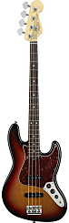 Бас-гитара FENDER AMERICAN STANDARD JAZZ BASS 2012 RW FRETLESS 3-COLOR SUNBURST