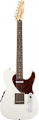 Электроакустическая гитара FENDER ACOUSTASONIC TELE® OLYMPIC WHITE 2010