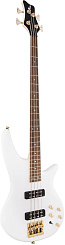 JACKSON JS3 SPECTRA Bass IV Snow White