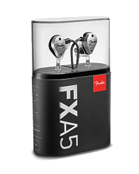 FENDER FXA5 Pro In-Ear Monitors, Metallic Black