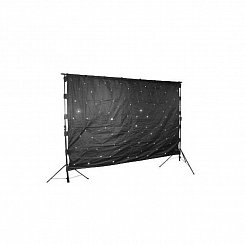 PL LED star cloth curtain 3*3м