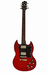 TENSON Nashville SD Set Neck Transparent Red