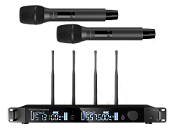 Октава OWS-U2200H-B Вокальная радиосистема с 2-мя ручными передатчиками OWS-U1200TH (512-562МГц)