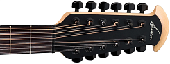 OVATION 2058TX-5 Elite T Deep Contour Cutaway 12-string Black Textured