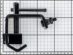 Струбцина крепежная Laudio 310BK16-TL-M10L, 40-61мм, М10