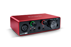 Аудио интерфейс FOCUSRITE Scarlett Solo 3rd Gen