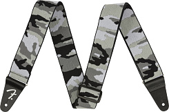 FENDER WeighLess 2` Gray Camo Strap