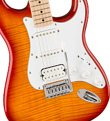 Электрогитара FENDER SQUIER Affinity 2021 Stratocaster FMT HSS MN Sienna Sunburst