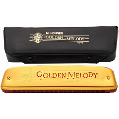 HOHNER Golden Melody 2416/40 C - Губная гармоника тремоло Хонер