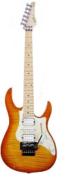 FGN J-Standard Odyssey JOS-FM-M-TR LB  электрогитара, цвет - лимонный бёрст